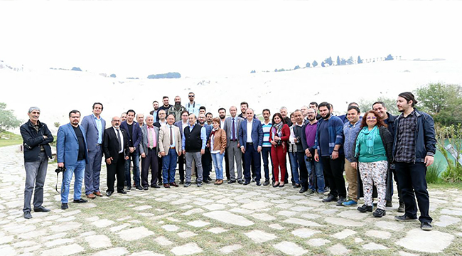 PAMUKKALE BELEDİYESİ AVRUPA’YA AÇILDI