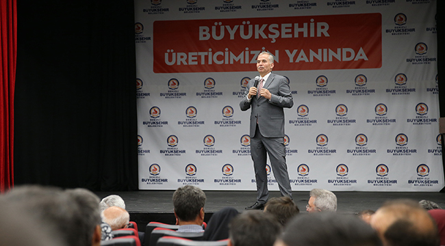 BÜYÜKŞEHİR DAİMA ÜRETİCİNİN YANINDA