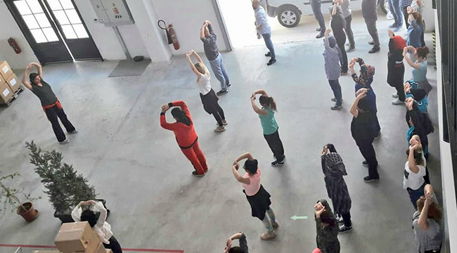 TEKSTİL ÇALIŞANLARI SPORDA BULUŞTU
