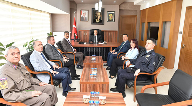 VALİ KARAHAN GÜNEY VE BULDAN’I ZİYARET  ETTİ