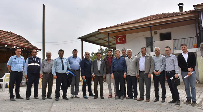 BAŞKAN ŞEVKAN ERKEN MESAİDE