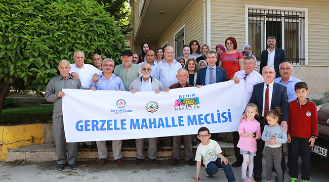 GERZELE VE İNCİLİPINAR "BENİM MAHALLEM"E KATILDI