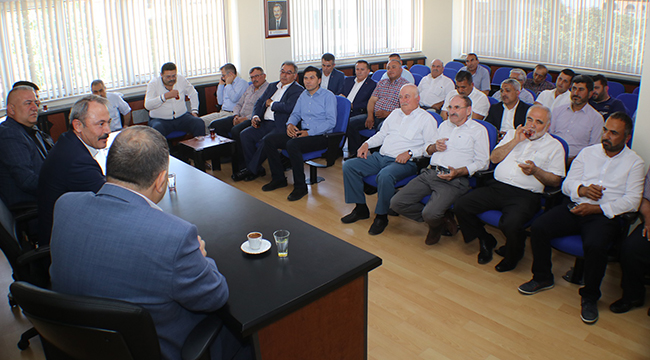 TİN, DESOB BAŞKANI DEVECİOĞLU’NU ZİYARET ETTİ
