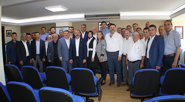 TİN, DESOB BAŞKANI DEVECİOĞLU’NU ZİYARET ETTİ