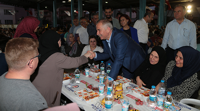 İFTAR SOFRASI İNCİLİPINAR’DA KURULDU