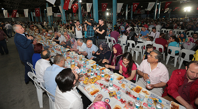 İFTAR SOFRASI İNCİLİPINAR’DA KURULDU