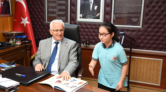OĞUZ ÇOCUK YAZARLARI AĞIRLADI