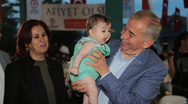 BÜYÜKŞEHİR’İN GÖNÜL SOFRASI YENİ MAHALLE’DE KURULDU
