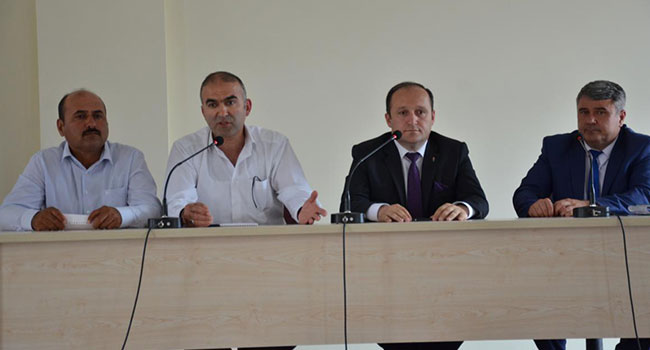 ÇAL İLÇESİNDE TARSİM TOPLANTI YAPTI