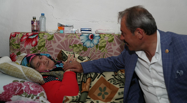 AK PARTİLİ TİN ACIPAYAMLILARLA BULUŞTU