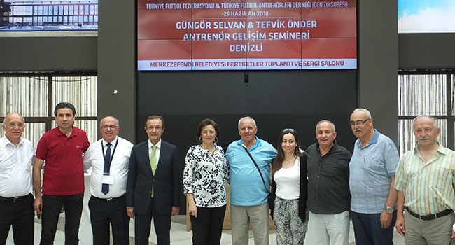 SEMİNERE 250 ANTRENÖR KATILDI