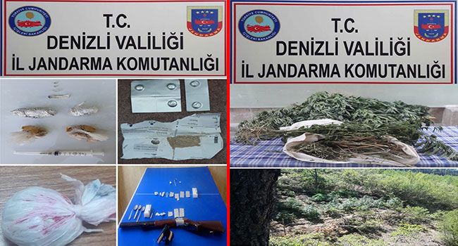 ZEHİR TACİRLERİ KENEVİRLERİ SULARKEN YAKALANDI