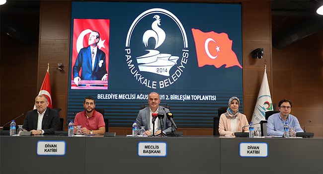 YENİ SALONDA İLK MECLİS TOPLANTISI YAPILDI