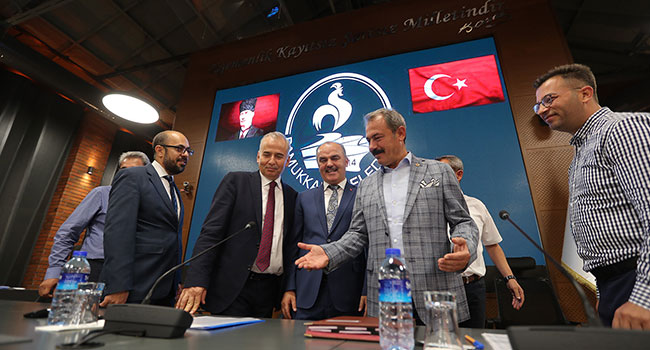 MODERN MECLİS SALONU RESMEN AÇILDI