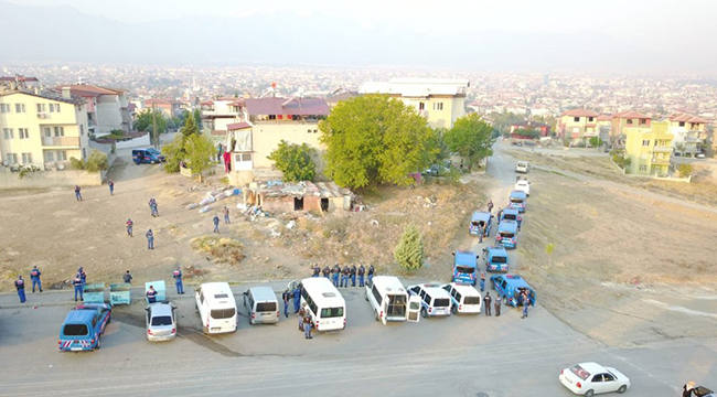 21 AYRI ADRESE ŞOK BASKIN!