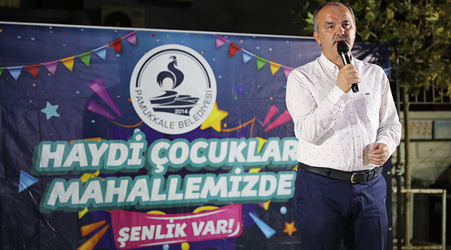 HAYDİ ÇOCUKLAR MAHALLENİZDE ŞENLİK VAR