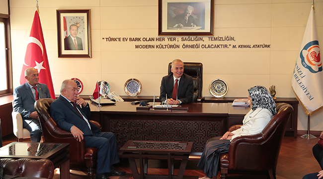 BAŞKAN ZOLAN, MUHTARLARI AĞIRLADI