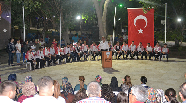 TAVAS’TA 97/3 TERTİP ASKERLER TÖRENLE UĞURLANDI