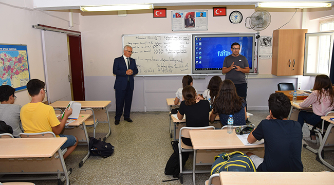 OĞUZ,DESTEKLEME VE YETİŞTİRME KURSLARINI ZİYARET ETTİ