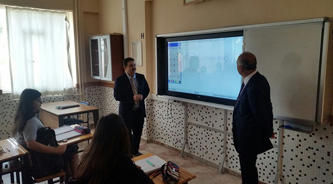 KARAHAN, NEVZAT KARALP ANADOLU LiSESi’Ni ZiYARET ETTi