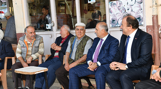 KARAHAN, YATIRIMLARI İNCELEDİ