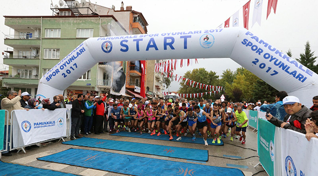 PAMUKKALE SPOR OYUNLARI TAMAMLANDI