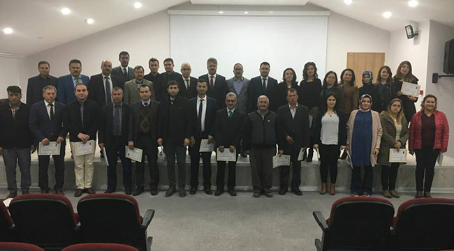 ÇAMELİ’NİN BAŞARILI ÖĞRETMENLERİ ÖDÜLLENDİRİLDİ