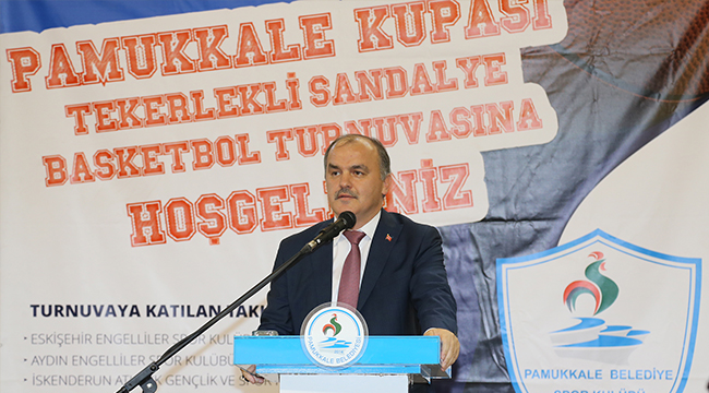 PAMUKKALE BELEDİYESPOR SAHAYA İNİYOR