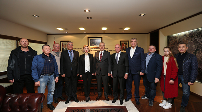İKİ ÜLKE TİCARETİNİ MASAYA YATIRDILAR