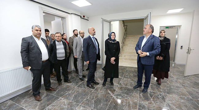 AK PARTİ MECLİS ÜYELERİ İLE YATIRIMLARI İNCELEDİ