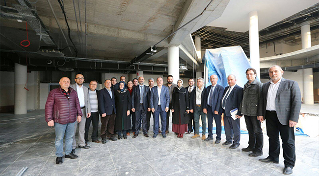 AK PARTİ MECLİS ÜYELERİ İLE YATIRIMLARI İNCELEDİ