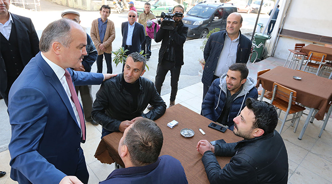 GÜRLESİN, SÜREKLİ HALKIN İÇİNDE