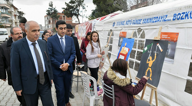 VALİ KARAHAN, BOZKURT İLÇESİNİ ZİYARET  ETTİ