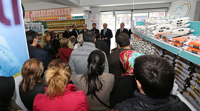 GÜRLESİN MİLLETVEKİLİ ÖZKAN’I AĞIRLADI