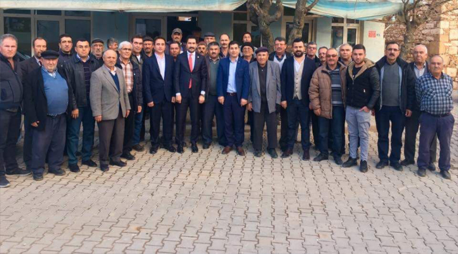 MİLLETVEKİLİ ÖZKAN'IN İLÇE GEZİLERİ TAM GAZ