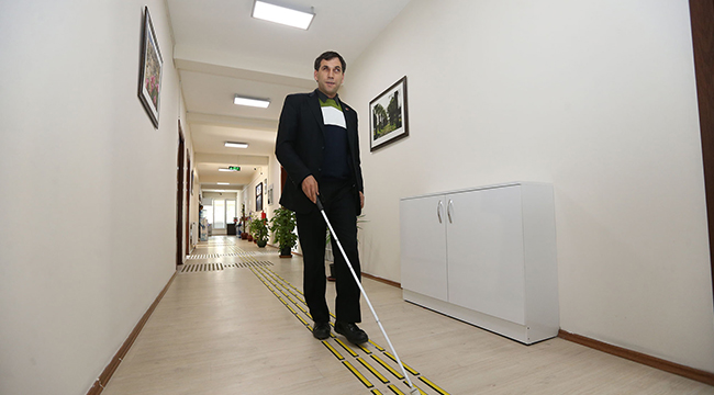 GÜRLESİN'DEN GÖRME ENGELLİLERE BİR KOLAYLIK DAHA