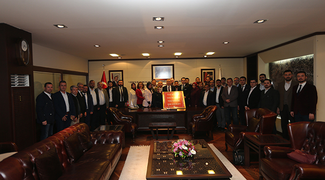 AK PARTİ MERKEZEFENDİ'DEN ZOLAN'A ZİYARET