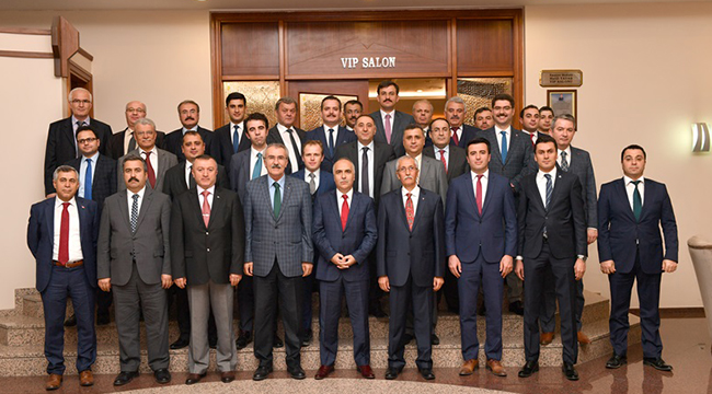 VALİ YARDIMCISI ATA’YA VEDA YEMEĞİ DÜZENLENDİ