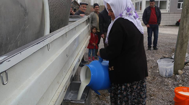 ÇAMELİLİ SÜTÇÜLER GELİRİNİ TSK’YA GÖNDERDİ
