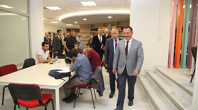 ÜNİVERSİTENİN GÜVENLİK TEDBİRLERİNİ KONUŞTULAR