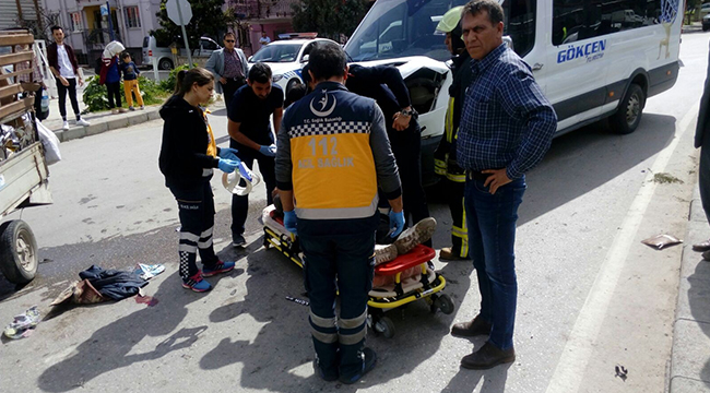 DENİZLİ-ACIPAYAM YOLUNDA KAZA