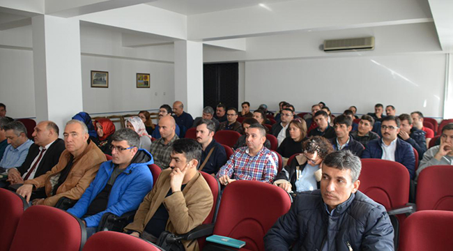 GIDA GÜVENLİĞİ BİLGİ SİSTEMİ EĞİTİMİ YAPILDI