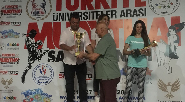 PAÜ MUAY THAİ TAKIMI BİRİNCİ OLDU