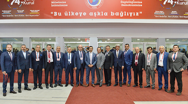 DTO, 16 DELEGESİYLE TOBB GENEL KURULUNDA