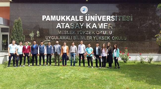 ÇİVRİLLİ LİSE ÖĞRENCİLERİNE PAÜ TANITILDI