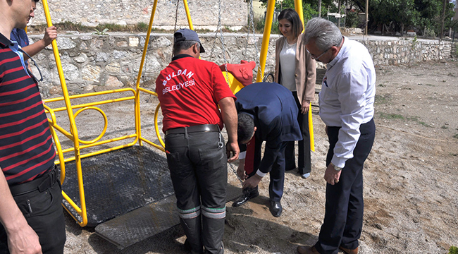 BULDAN’DA ENGELLİ PARKLARI HİZMETE GİRDİ