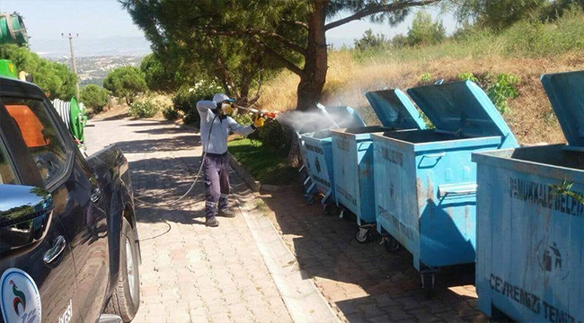 7 GÜN 24 SAAT İLAÇLAMA YAPILIYOR