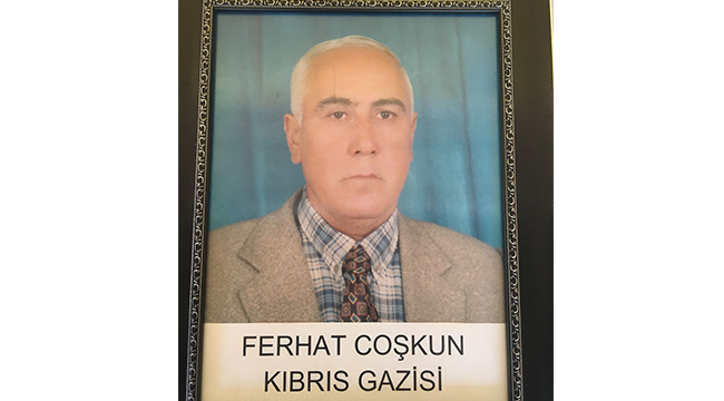 KIBRIS GAZİSİ COŞKUN TOPRAĞA VERİLDİ