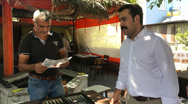 MİLLETVEKİLİ ADAYLARI HALKIN SORUNLARINI DİNLİYOR