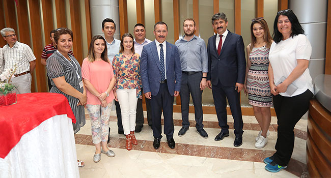 PAÜ’DE AKADEMİK VE İDARİ PERSONEL BAYRAMLAŞTI
